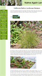 Mobile Screenshot of native-again-landscape.com